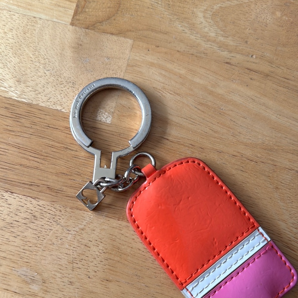 Kate Spade Colorful Popsicle Keychain - Picture 2 of 3